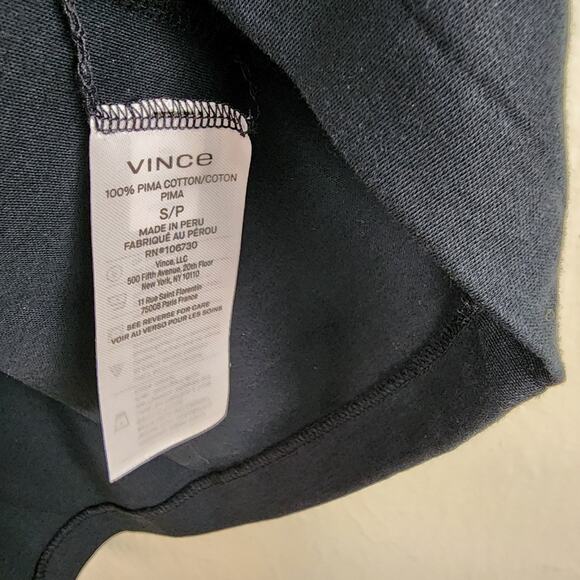 NEW Vince Knot Pima Cotton High Neck Sheath Sleeveless Mini Dress - Picture 7 of 10